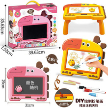 包邮儿童画板双面绘画桌涂鸦两用宝宝大号画板培训机构大玩具批发