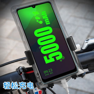 40 silk thick non-disposable mobile phone dustproof waterproof bag takeaway rider rainstorm cover self-sealing bag transparent touch screen