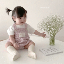 【清仓捡漏】婴童背带包屁裤夏季韩版爬服女童格子短裤儿童连体裤