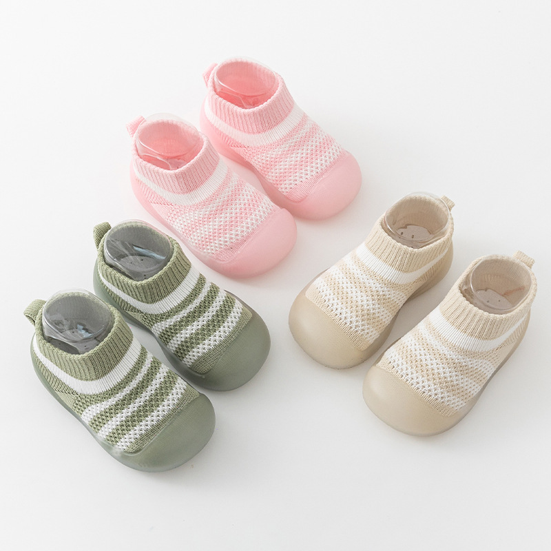 Baobao zapatos para bebés con suela suave antideslizante, zapatos para niños de 1 - 3 años de edad, zapatos para niños, calcetines para niños pequeños, ventiladores y cómodos.