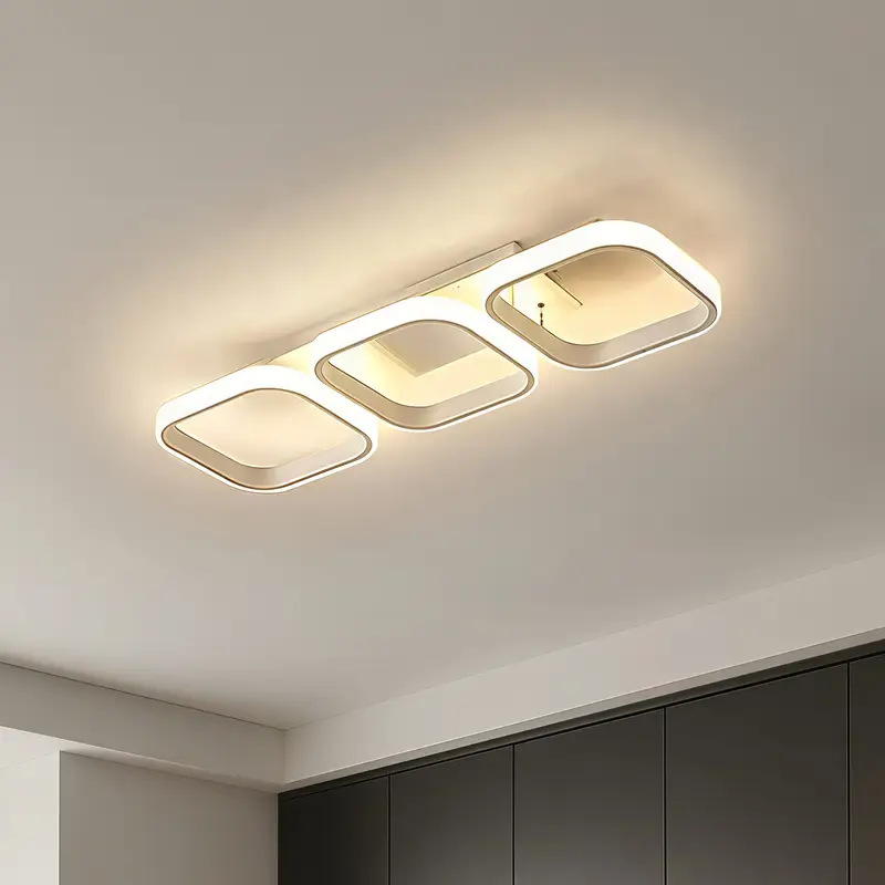 Transfronterizos dedicados LED lámpara de techo lámpara de sala de estar iluminación nórdica moderna minimalista dormitorio comedor pasillo lámpara de techo