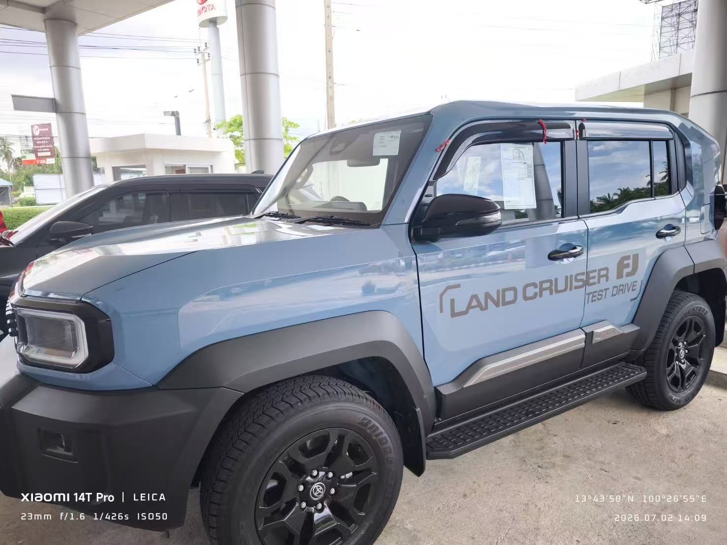 LAND CRUISER FJ 4-door rain guards, new model Land Cruiser FJ rain guards, FJ rain visors, rain shields