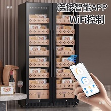 酒櫃靠牆商用歐式靠牆工業風紅酒櫃恆溫恆濕嵌入式保濕櫃壘壘德株