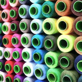 批发缝衣线驼色缝纫线浅米白色手工补缝衣深灰机线黑咖啡小卷宝塔