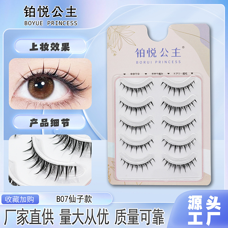 5 pares de estilo de hadas B07