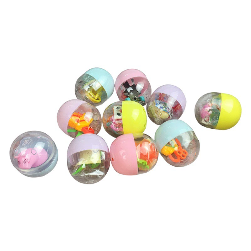 Бинарный 47x55 мм Овальный скрученный яйцо смешанный скрученный яйцо мяч 47*55 мм скрученный яйцо источник питания