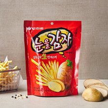 韓國進口好麗友椒鹽薯條56g油炸土豆條土豆脆休閑零食薄脆薯片
