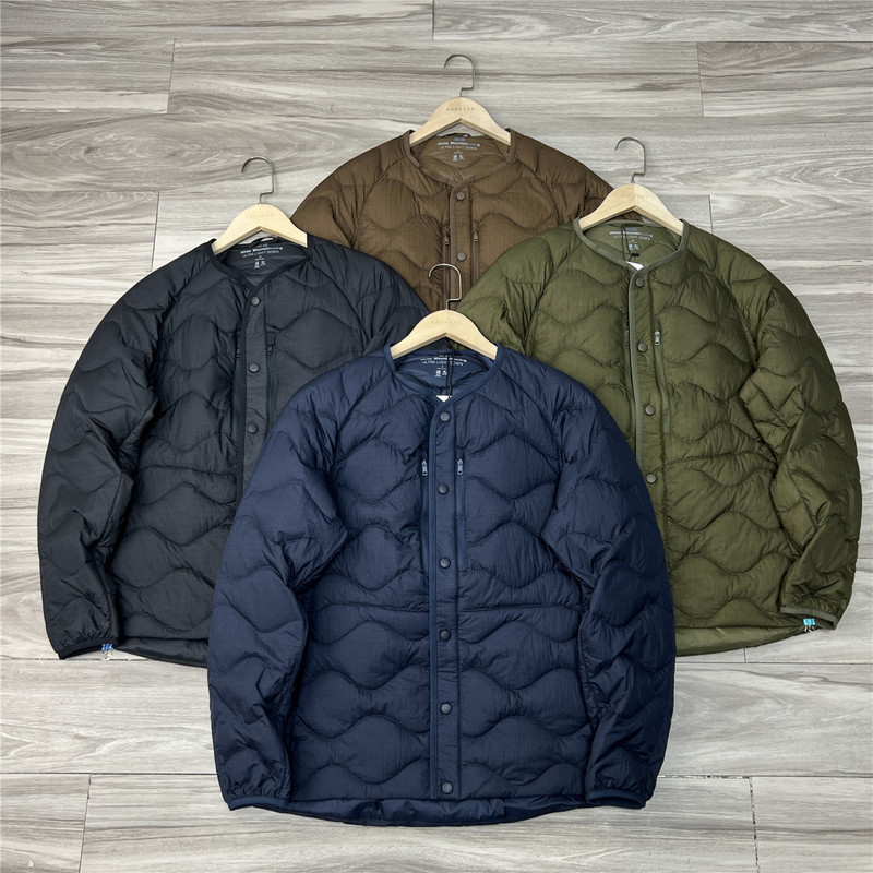 Co-Branded Limited Edition Japanese Style Retro Outdoor Mountain Style Men's Windproof and Water-Repellent down Jacket Layered Jacket 442562