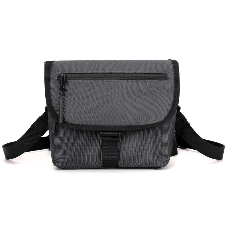 WEPOWER nueva bolsa de hombro con tapa pequeña neutral de estilo de Hong Kong, bolsa de viaje para teléfono móvil, bolsa de mensajero de hombro para desplazamientos diarios