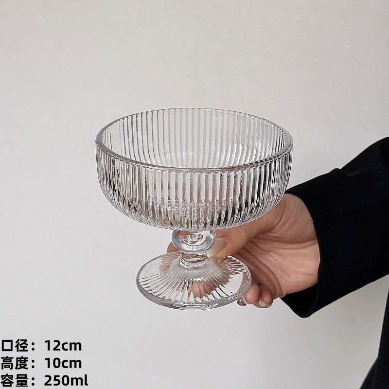 세로무늬 디저트컵 250ML