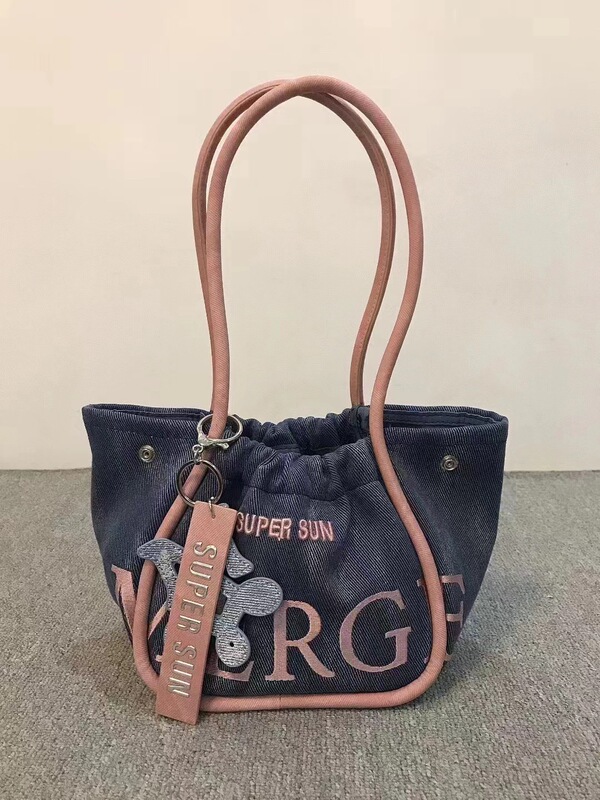 泰国merge新款大容量休闲托特慵懒单肩通勤手提包bag包包女托特包|undefined