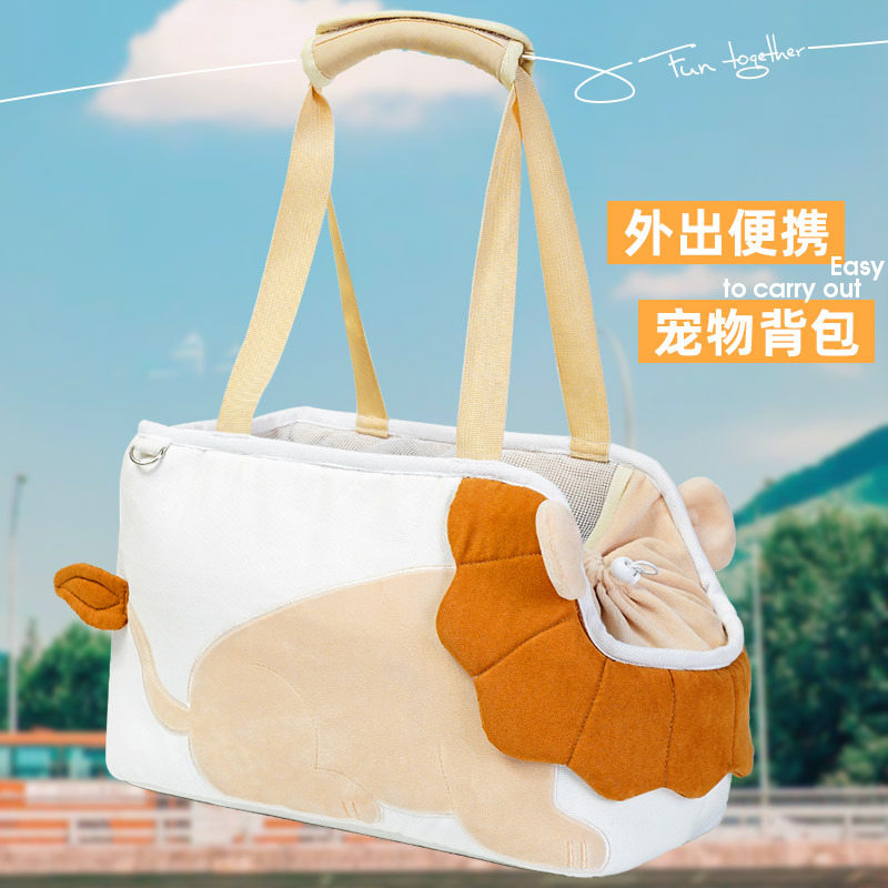 Handheld capacious backpack to go out