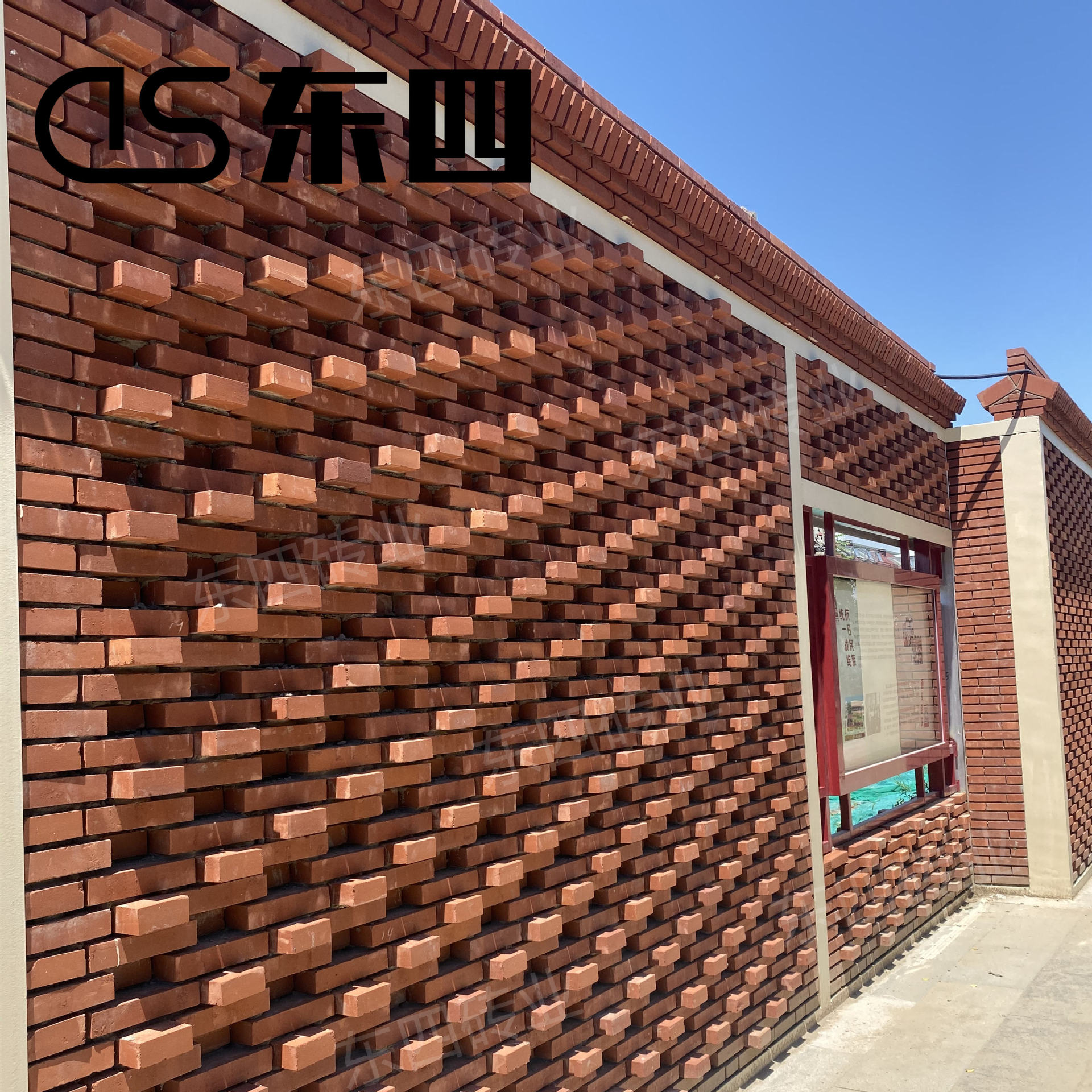 北京清水红砖墙砖清水砖建筑烧结页岩砖直角砖外墙砖陶土砖砌