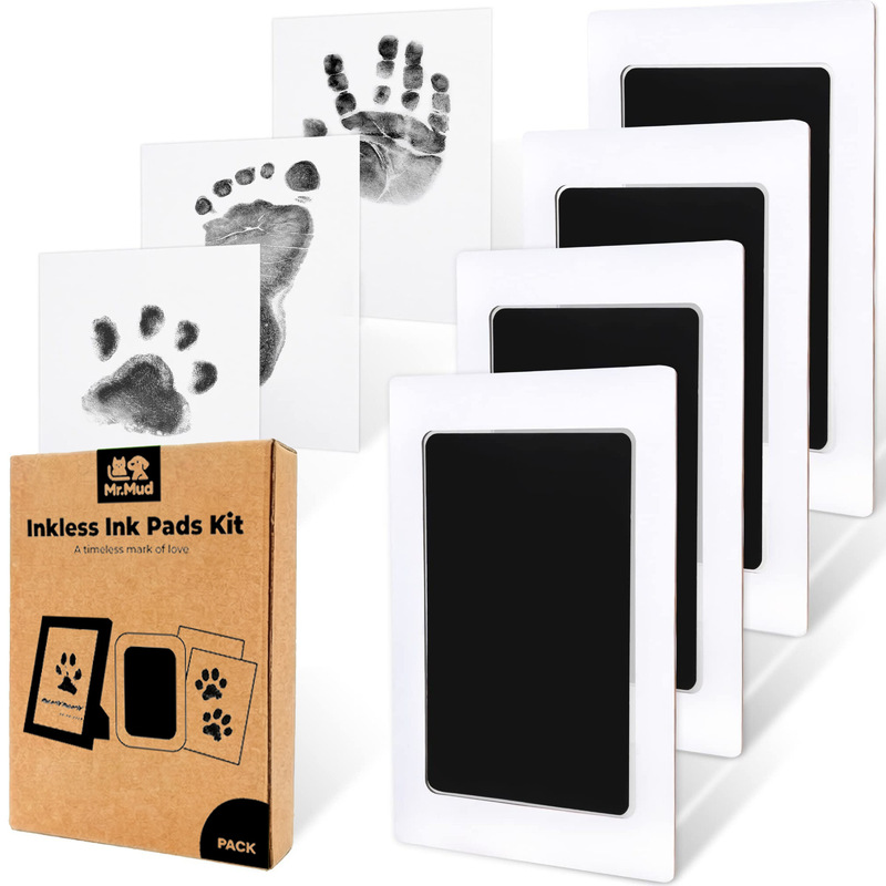 Pet Paw Print Cat Paw Print Table Dog Paw Print Commemorative Christmas Gift Amazon Temu Cross-Border Factory Direct Sale