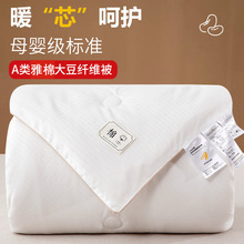 A类大豆被子单人棉被双人被芯加厚冬被春秋被太空被空调被夏凉被