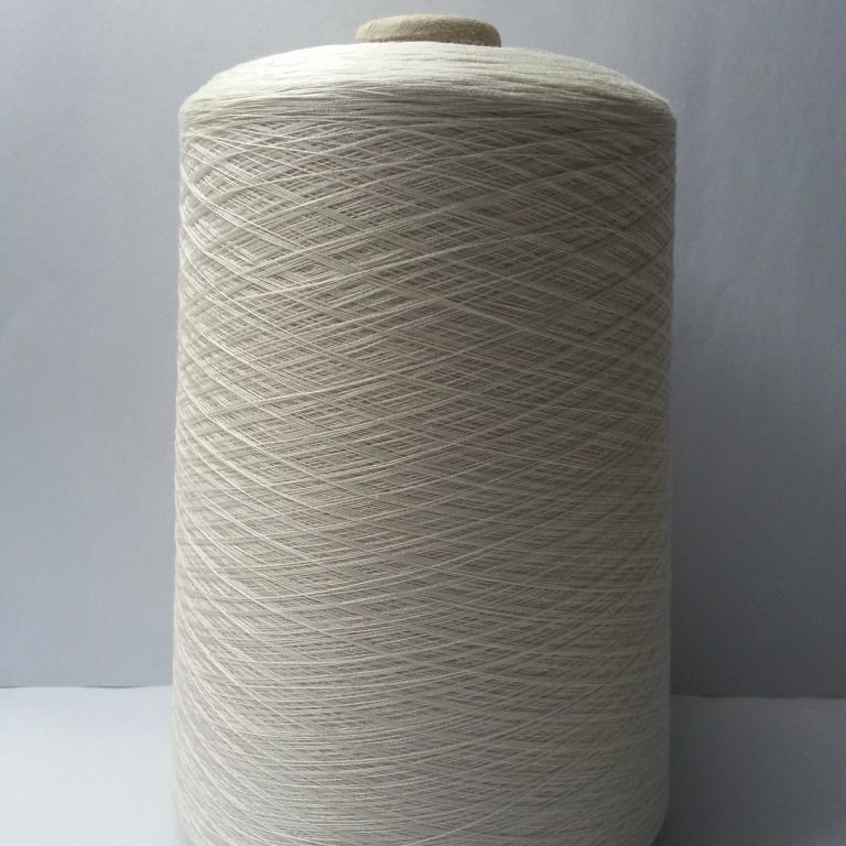 丝光烧毛棉纱 21s/2  丝光棉纱