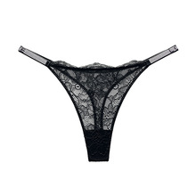 一件代发！1839T 水钻wish蕾丝细带T裤超薄火辣性感透视士丁字裤