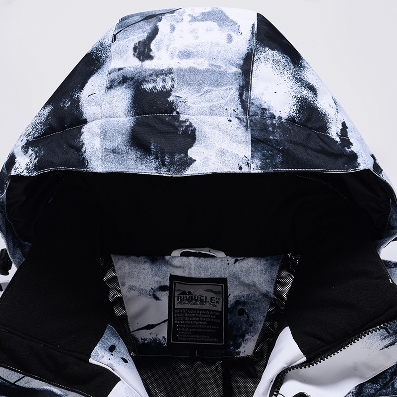 teplý lyžařský oblek pár modelů tovární přímý prodej větruodolná nepromokavá bunda odolná proti opotřebení_voghion.com