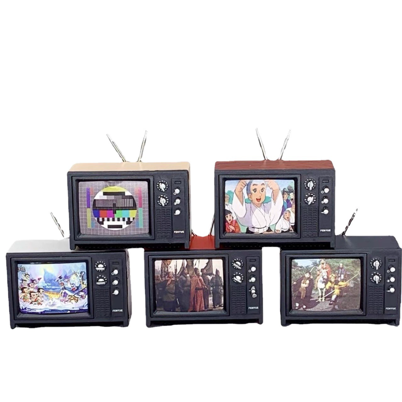 Миниатюрная модель телевизора для кукольного домика 1:12, нефункциональная игрушка