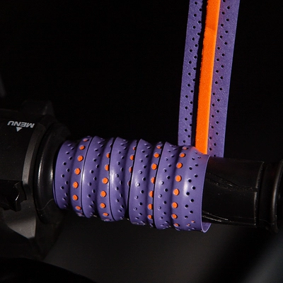 Cover Wrapping Non-slip Breathable | Motorcycle Handle Cover - two-color-model-purple-pair