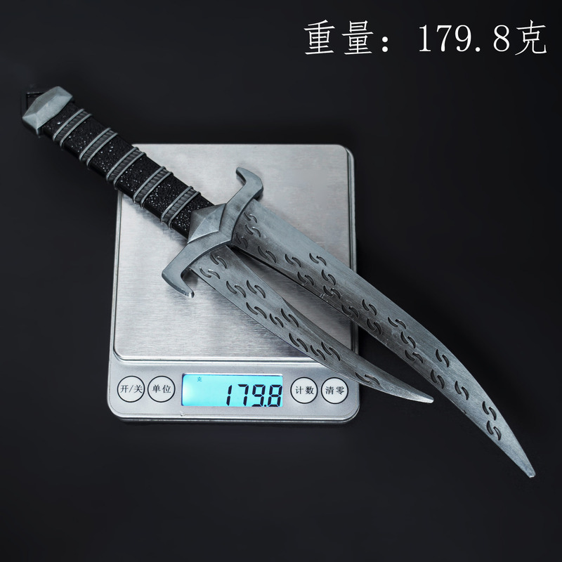 逃离塔科夫游戏周边 邪教徒毒刀28cm合金模型 金属摆件代发|undefined