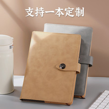 a5笔记本办公批发带扣记事本印logo创意复古现货本教师节礼物商务