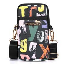 挂脖尼龙手机散步手腕手机包女斜挎迷你小包包单肩斜挎包运动挎包