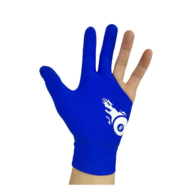 Guanti da biliardo professionali a tre dita, sottili, traspiranti, di alta qualità, antiscivolo, senza dita, modello allungato._voghion.com