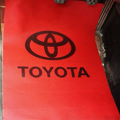Ayaqaltılar (Kovriklər): for 4S shops - 50-sheets-5342-red-toyota-logo