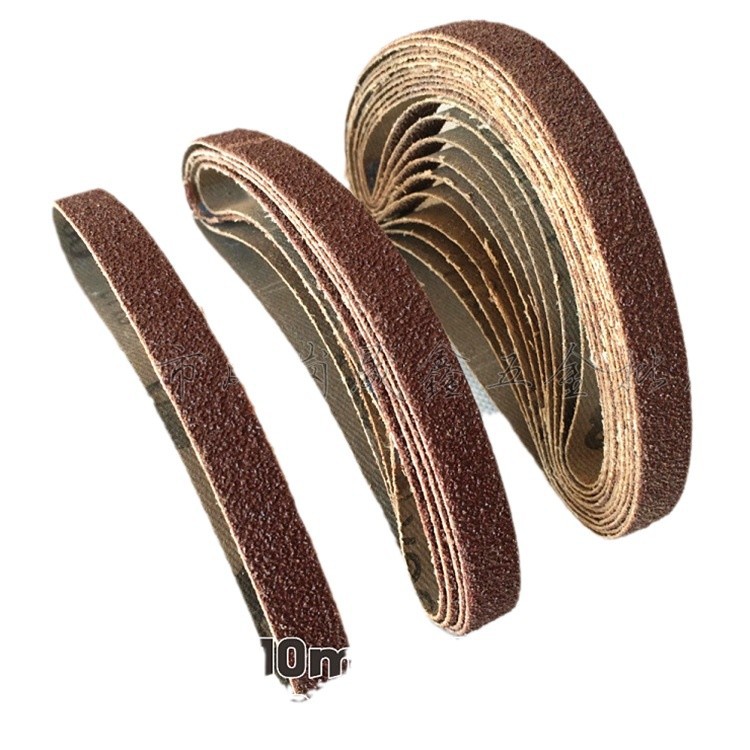 10*330气动砂带机砂布带 10mm*330mm气动砂带机砂带磨料磨具批发