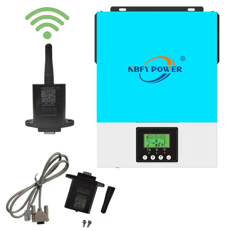 New Wall Mounted All in One  Off Grid DC to AC 3000w 24V80A