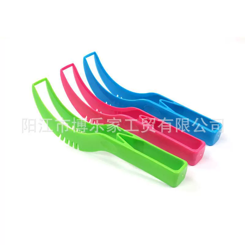 Plastic watermelon cutter creative kitchen gadget melon and fruit slicer pulp separator slicer