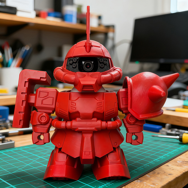 Zagu3 Xiaomi Cloud Camera Revised Shell Gaunty Robot Accesorios de armadura Creativo Shell Regalo