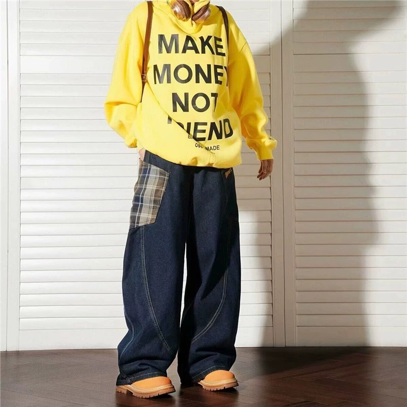 Свитер с капюшоном мужской осенний и зимний ретро свободные повседневные буквы жаккардовый свитер на молнии куртка XY416