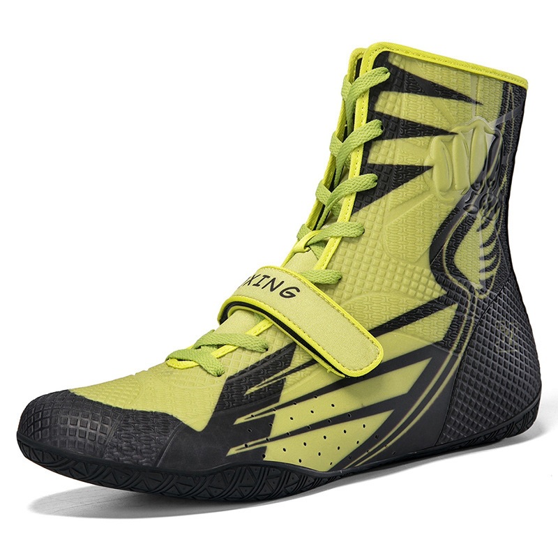 VS-08 Cross-Border Boxing Shoes Wrestling Shoes Soft Fitness Comfortable Anti-Slip Training Competition Shoes Indoor Training Shoes