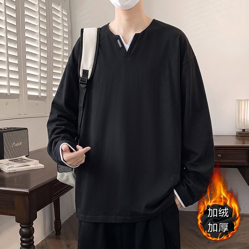 Fleece-lined Black - M