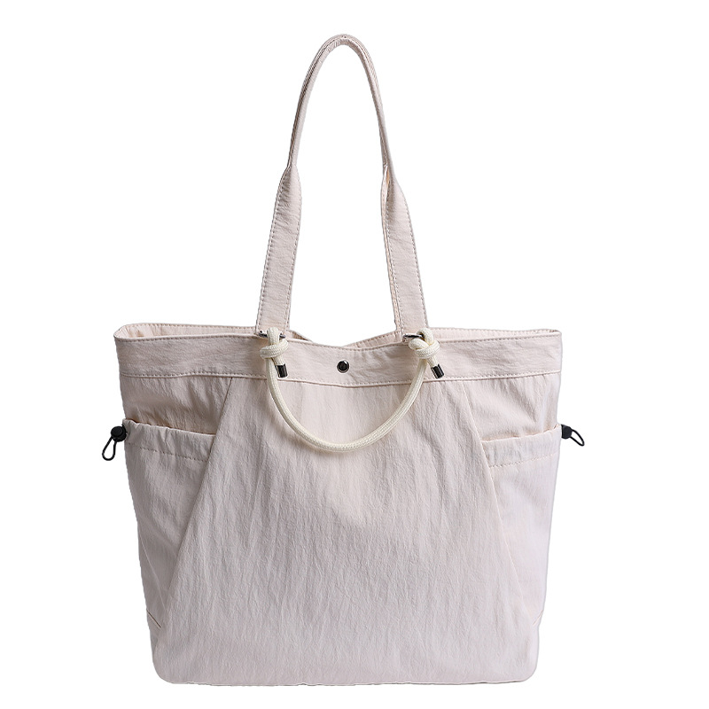 Casual Large Capacity Commuter Tote Bag For Women 2026 New Arrival Lightweight Short Trip Nylon Handbag - Thumbnail 6