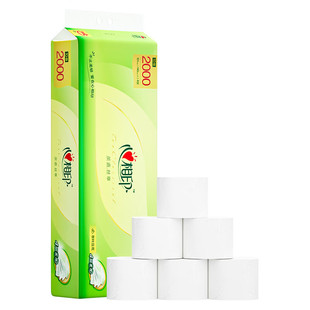 Heart-to-heart printing large roll paper household roll paper toilet paper toilet toilet paper affordable outfit