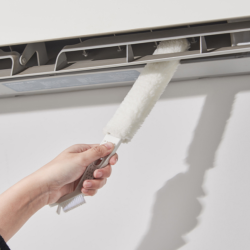 Air Conditioning Gap Cleaning Brush Removable Dust Removal Brush Household Gap Artifact Blinds Cleaning Tool Cross-Border
