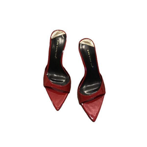 Mules stiletto heels open toe