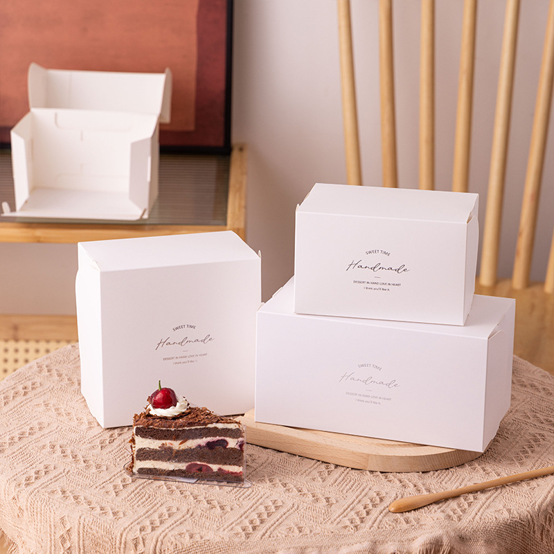 法式西点慕斯纸杯蛋糕打包盒下午茶套餐甜品马芬杯千层蛋糕盒子