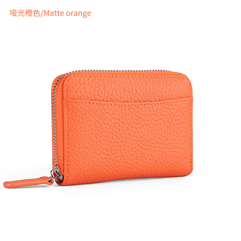 アマゾン日本 RFID 盗難防止ブラシオルガンカードバッグ大容量カードスロット本物のピックアップバッグコインコインバッグ卸売