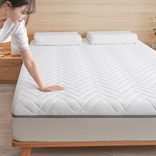 A-type knitting cotton mattress firm cotton antibacterial pressure-resistant latex student thickened 9cm cushion tatami bed lining