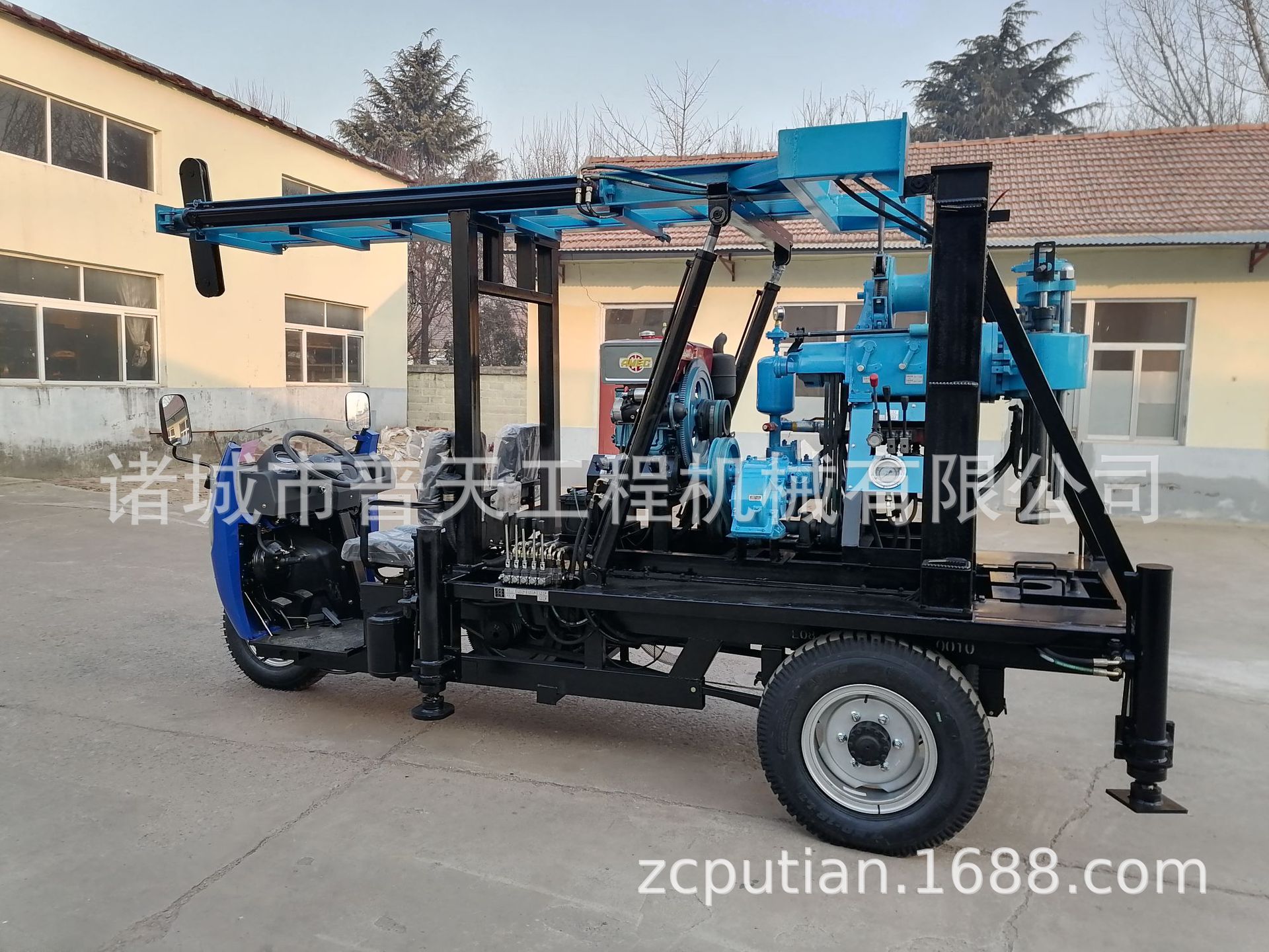 XY-200C三轮车水井钻机 车载水井钻机 水井钻机 钻井机 打井机