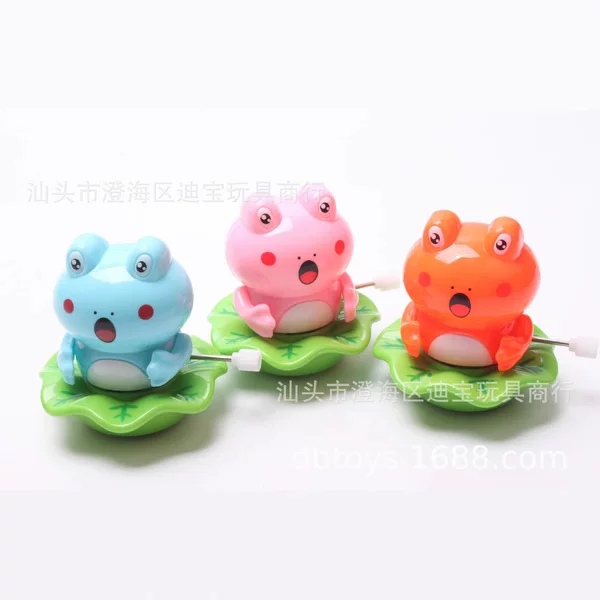 8.1cm Wind-Up Frog 100mm Gashapon Toy Gift