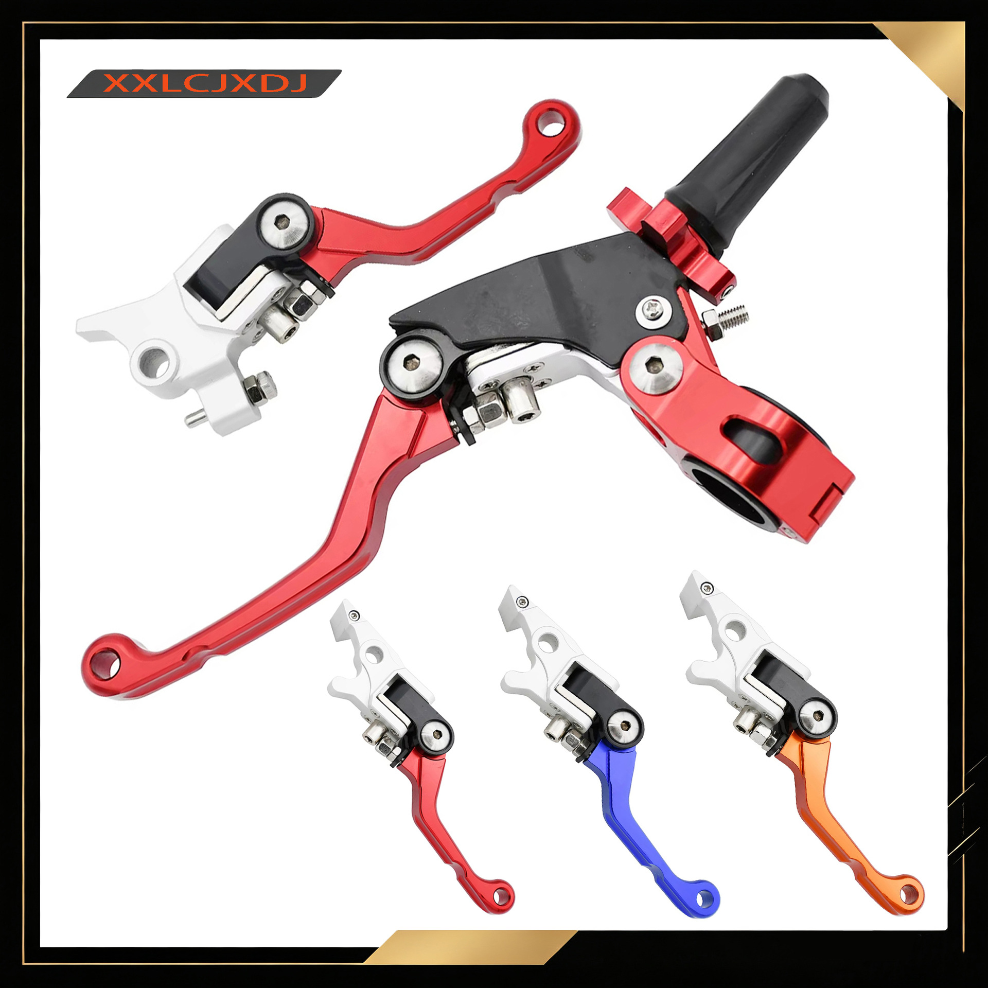 Wholesale off-road motorcycle anti-fall folding handlebar clutch lever KTM Huayang T4 Bosuer CQR CRF brake lever
