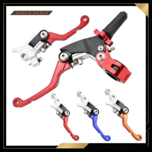Yolsuzluq motosikleti qatlanan sükan mufta qolu KTM Huayang T4 Bosuer CQR CRF əyləc qolu