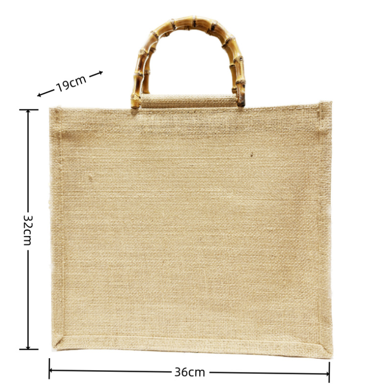 Bolsa de arpillera, bolsa de yute, bolsa de yute retro de lino, bolsa de arpillera personalizada, bolsa de regalo de algodón y lino