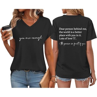 You are Enough Tshirt Dear Person Behind Me����V�I�����R�d
