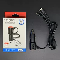 Новое автомобильное зарядное устройство с двумя USB один-на-три Belt Line Быстрая зарядка прикуриватель автомобильное зарядное устройство автомобильные принадлежности